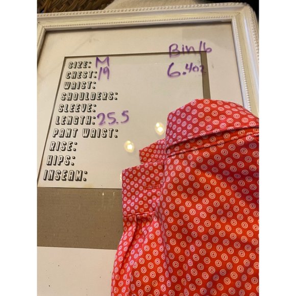 7th Avenue NY and Company Button Down Shirt Salmon Women's M - Picture 10 of 10